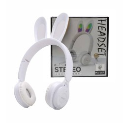 Moxom Wireless Rabbit Headphones MZ-08R with LED light White Moxom Wireless Rabbit Headphones MZ-08R with LED light White